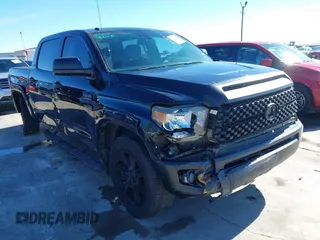 2019 Toyota Tundra 2WD SR5 with VIN 5TFEY5F13KX245185, listed as a IAAI auction lot 41293953 with 87,770 mi miles. Bid and sale history available at carsss.com. Image 1.