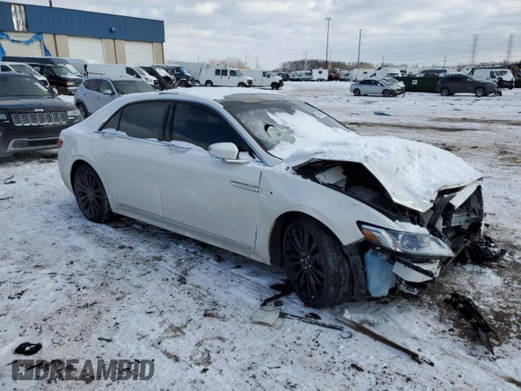 2020 Lincoln Continental Reserve z VIN 1LN6L9NC2L5603334, wystawiony jako Copart lot #42600265 z przebiegiem 16 278 mil mil oraz Szkoda całkowita • Salvage title. Historia ofert i sprzedaży dostępna na DreamBid. Obrazek 4.