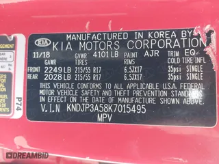 2019 Kia Soul + with VIN KNDJP3A58K7015495, listed as a IAAI auction lot 41668065 with 93,862 mi miles. Bid and sale history available at carsss.com. Image 9.