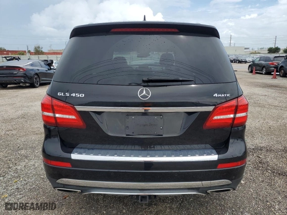 2019 Mercedes-Benz GLS with VIN 4JGDF6EEXKB201625, listed as a Copart auction lot 73468324 with 88,551 mi miles and Salvage Title. Bid and sale history available at carsss.com. Image 6.