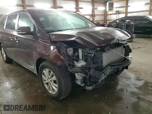 2016 Kia Sedona LX with VIN KNDMB5C14G6099412, listed as a Copart auction lot 43959415 with 157,262 mi miles and Salvage Title. Bid and sale history available at DreamBid. Image 15.