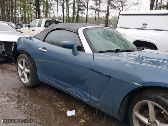 2008 Saturn Sky with VIN 1G8MB35B38Y122723, listed as a IAAI auction lot 41968187 with 134,307 mi miles. Bid and sale history available at carsss.com. Image 6.