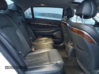 2017 Genesis G90 Premium with VIN KMHG34JA8HU033526, listed as a Copart auction lot 84528214 with 74,423 mi miles and Salvage Title. Bid and sale history available at DreamBid. Image 10.