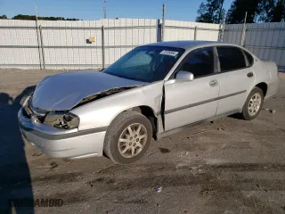 2001 Chevrolet Impala with VIN 2G1WF55K619351852, listed as a Copart auction lot 75735964 with 171,568 mi miles and Salvage Title. Bid and sale history available at carsss.com. Image 1.