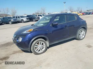 2015 Nissan Juke S with VIN JN8AF5MVXFT561176, listed as a IAAI auction lot 41797063 with 92,235 mi miles and . Bid and sale history available at carsss.com. Image 2.