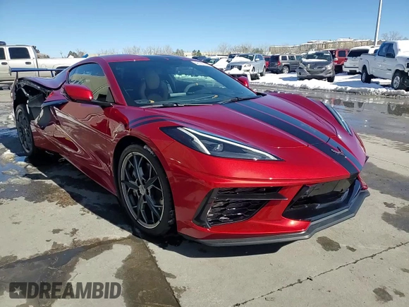 2022 Chevrolet Corvette 3LT z VIN 1G1YC2D48N5112678, wystawiony jako Copart lot #46190125 z przebiegiem 1 518 mil mil oraz Szkoda całkowita • Salvage title. Historia ofert i sprzedaży dostępna na DreamBid. Obrazek 13.