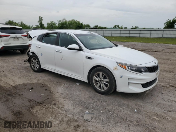 2016 Kia Optima LX with VIN 5XXGT4L33GG056316, listed as a Copart auction lot 54840435 with 109,397 mi miles and Salvage title. Bid and sale history available at DreamBid. Image 4.