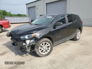 2020 Chevrolet Equinox LS z VIN 2GNAXHEV4L6217198, wystawiony jako Copart lot #52961095 z przebiegiem 149 031 mil mil oraz Szkoda całkowita • Salvage title. Historia ofert i sprzedaży dostępna na DreamBid. Obrazek 1.