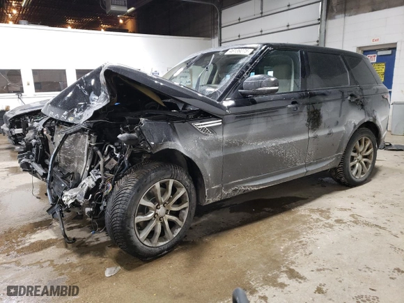 2016 Land Rover Range Rover Sport V6 HSE with VIN SALWR2VF5GA650884, listed as a Copart auction lot 46139275 with NaN miles and Salvage Title. Bid and sale history available at carsss.com. Image 1.