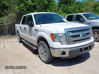 2014 Ford F-150 XL with VIN 1FTFW1CF9EKE96264, listed as a IAAI auction lot 42071808 with 1 mi miles. Bid and sale history available at carsss.com. Image 1.