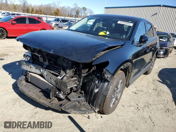 2022 Mazda CX-9 Touring with VIN JM3TCBCY5N0607141, listed as a Copart auction lot 45956005 with 41,687 mi miles and Clean Title. Bid and sale history available at carsss.com. Image 1.