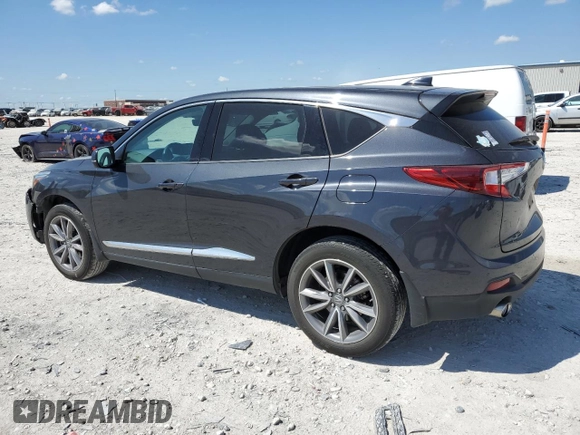 2020 Acura RDX w/Technology Pkg with VIN 5J8TC1H52LL003741, listed as a Copart auction lot 47876493 with 50,998 mi miles. Bid and sale history available at carsss.com. Image 2.