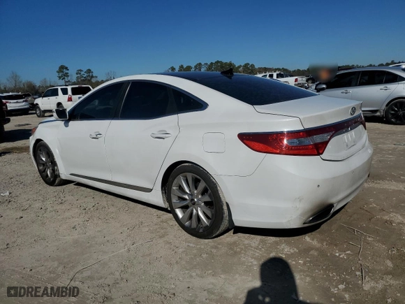 2013 Hyundai Azera with VIN KMHFH4JG3DA224834, listed as a Copart auction lot 42103125 with NaN miles and Salvage Title. Bid and sale history available at carsss.com. Image 2.