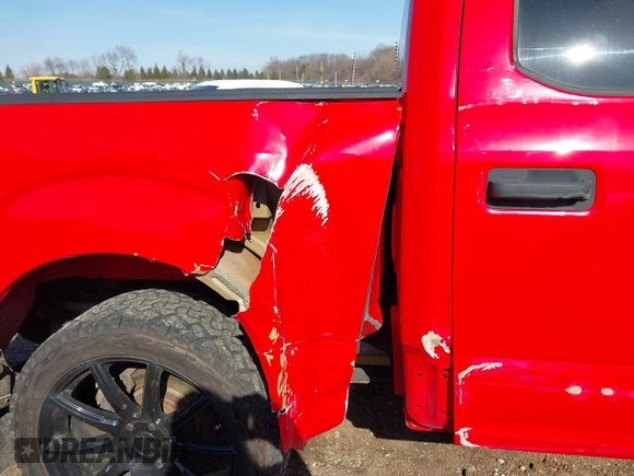 2017 Ford F-150 XL with VIN 1FTEW1EF1HKE08840, listed as a IAAI auction lot 41780630 with 120,383 mi miles and . Bid and sale history available at DreamBid. Image 6.