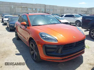 2023 Porsche Macan with VIN WP1AA2A56PLB14311, listed as a IAAI auction lot 42527908 with 21,879 mi miles and . Bid and sale history available at DreamBid. Image 1.