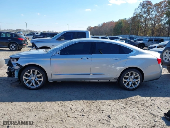 2019 Chevrolet Impala Premier with VIN 1G1105S37KU123162, listed as a IAAI auction lot 41028244 with 107,872 mi miles. Bid and sale history available at carsss.com. Image 15.