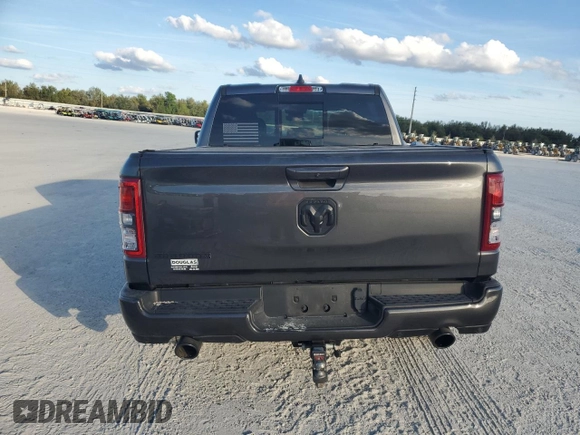 2022 Ram 1500 Lone Star with VIN 1C6RREFM0NN276944, listed as a Copart auction lot 86321034 with 26,828 mi miles and Non repairable. Bid and sale history available at DreamBid. Image 6.