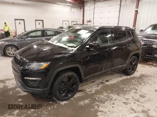 2019 Jeep Compass Latitude with VIN 3C4NJDBB0KT838995, listed as a IAAI auction lot 41278070 with 55,850 mi miles. Bid and sale history available at carsss.com. Image 17.