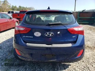 2013 Hyundai Elantra GT with VIN KMHD35LE5DU083013, listed as a Copart auction lot 75081804 with 135,446 mi miles and Salvage Title. Bid and sale history available at carsss.com. Image 6.