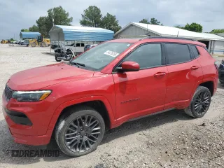 2023 Jeep Compass (RED) Edition z VIN 3C4NJDCN7PT500848, wystawiony jako Copart lot #54476355 z przebiegiem 25 123 mil mil oraz Szkoda całkowita • Salvage title. Historia ofert i sprzedaży dostępna na DreamBid. Obrazek 1.