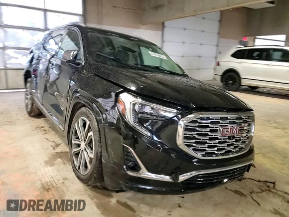 2019 GMC Terrain Denali with VIN 3GKALXEX0KL221747, listed as a Copart auction lot 47476825 with 0 mi miles and Salvage Title. Bid and sale history available at carsss.com. Image 10.