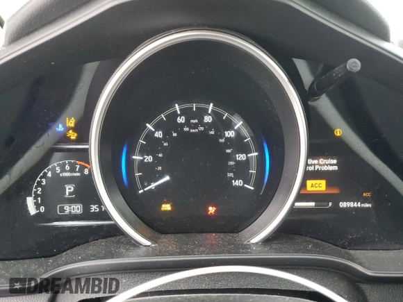 2018 Honda Fit EX-L with VIN 3HGGK5H98JM730229, listed as a Copart auction lot 88394145 with 89,844 mi miles and Salvage Title. Bid and sale history available at carsss.com. Image 9.