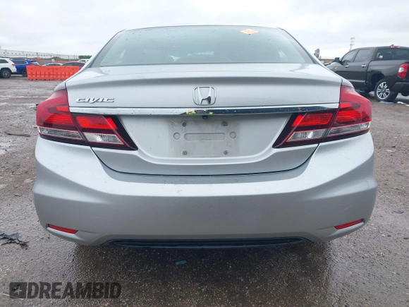 2015 Honda Civic LX with VIN 19XFB2F58FE259113, listed as a IAAI auction lot 42160013 with Not provided miles and . Bid and sale history available at DreamBid. Image 16.