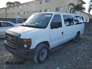2008 Ford Econoline Passenger XL with VIN 1FBSS31L88DA78242, listed as a Copart auction lot 79951474 with 211,663 mi miles and Salvage Title. Bid and sale history available at DreamBid. Image 1.