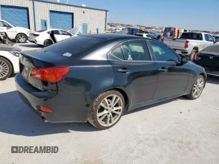 2006 Lexus IS 250 Manual with VIN JTHBK262862013534, listed as a Copart auction lot 50456505 with 138,620 mi miles and Clean Title. Bid and sale history available at carsss.com. Image 3.
