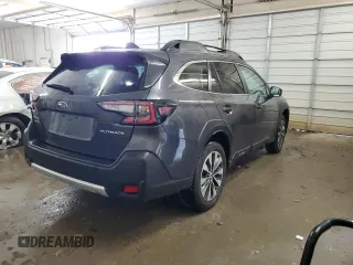 2024 Subaru Outback Limited with VIN 4S4BTANC5R3175876, listed as a Copart auction lot 55122435 with 17,185 mi miles and Salvage title. Bid and sale history available at DreamBid. Image 3.