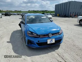 2019 Volkswagen Golf GTI S with VIN 3VW5T7AU8KM015673, listed as a Copart auction lot 53748305 with 50,654 mi miles and Salvage Title. Bid and sale history available at carsss.com. Image 13.