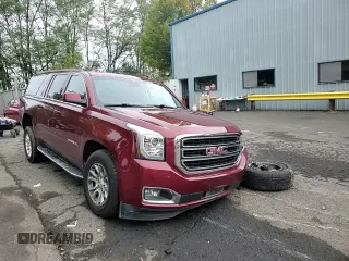2019 GMC Yukon XL SLT with VIN 1GKS2GKC6KR341781, listed as a Copart auction lot 77468734 with 93,482 mi miles and Salvage Title. Bid and sale history available at DreamBid. Image 11.
