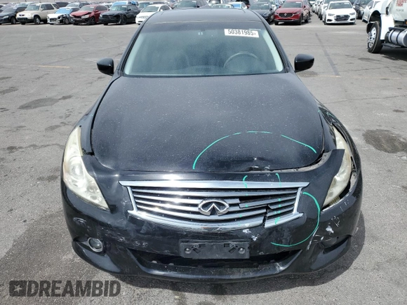 2012 Infiniti G37 Sedan Journey with VIN JN1CV6AP7CM931222, listed as a Copart auction lot 50381985 with 134,661 mi miles and Salvage Title. Bid and sale history available at carsss.com. Image 5.