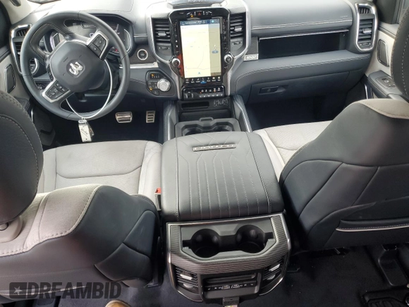 2024 Ram 1500 Limited with VIN 1C6SRFHT0RN171404, listed as a Copart auction lot 77973754 with 710 mi miles and Salvage title. Bid and sale history available at DreamBid. Image 8.