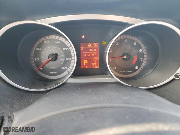2007 Mitsubishi Outlander ES with VIN JA4MS31X47U004672, listed as a Copart auction lot 89326285 with 212,107 mi miles and Salvage Title. Bid and sale history available at carsss.com. Image 9.
