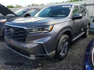 2025 Honda Pilot EX-L with VIN 5FNYG2H46SB013146, listed as a Copart auction lot 73875794 with 201 mi miles and Non Repairable. Bid and sale history available at carsss.com. Image 1.