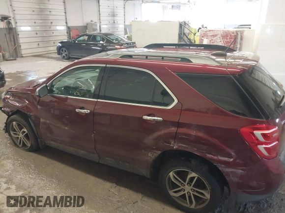 2017 Chevrolet Equinox Premier with VIN 2GNALDEK8H1586919, listed as a IAAI auction lot 41239425 with 48,382 mi miles and . Bid and sale history available at DreamBid. Image 14.