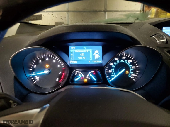 2015 Ford Escape SE with VIN 1FMCU9G94FUA67658, listed as a Copart auction lot 44730895 with 116,160 mi miles and Salvage Title. Bid and sale history available at carsss.com. Image 9.
