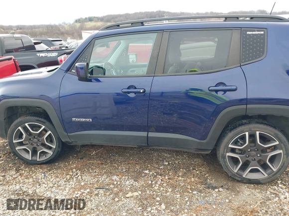2020 Jeep Renegade Latitude with VIN ZACNJBBB0LPL70356, listed as a IAAI auction lot 41101892 with 1 mi miles. Bid and sale history available at carsss.com. Image 15.