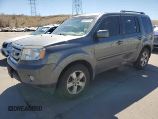 2009 Honda Pilot EX-L with VIN 5FNYF48649B046348, listed as a Copart auction lot 50353255 with 182,356 mi miles and Salvage Title. Bid and sale history available at carsss.com. Image 1.