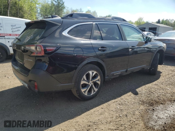 2020 Subaru Outback with VIN 4S4BTDNC5L3111829, listed as a Copart auction lot 57232425 with 82,366 mi miles and Clean title. Bid and sale history available at DreamBid. Image 3.