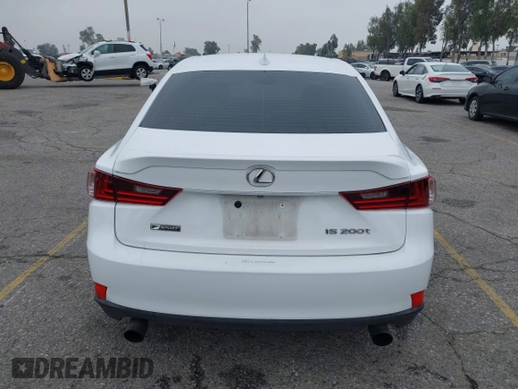 2016 Lexus IS 200t with VIN JTHBA1D22G5033018, listed as a IAAI auction lot 42029792 with 105,488 mi miles and . Bid and sale history available at DreamBid. Image 17.