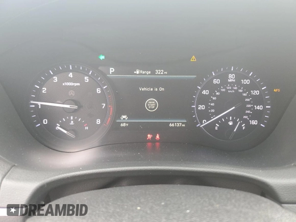 2018 Genesis G80 3.8L with VIN KMHGN4JE0JU235280, listed as a Copart auction lot 71687644 with 66,137 mi miles and Salvage Title. Bid and sale history available at carsss.com. Image 9.