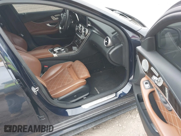 2017 Mercedes-Benz C 43 AMG with VIN 55SWF6EB6HU215481, listed as a IAAI auction lot 41920181 with 105,493 mi miles and . Bid and sale history available at DreamBid. Image 5.