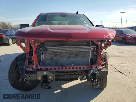 2024 Chevrolet Silverado 1500 RST with VIN 3GCUDEED7RG461736, listed as a Copart auction lot 87898835 with 20 mi miles and Salvage Title. Bid and sale history available at carsss.com. Image 5.