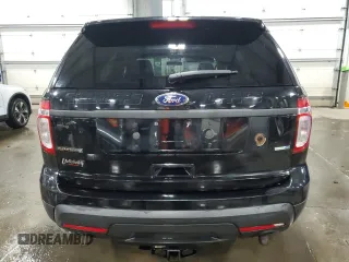 2015 Ford Utility Police Interceptor with VIN 1FM5K8AR2FGC27021, listed as a Copart auction lot 83023624 with 145,867 mi miles and Salvage Title. Bid and sale history available at carsss.com. Image 6.