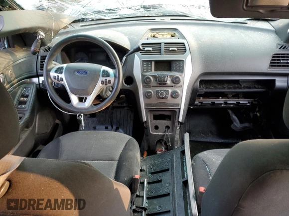 2014 Ford Utility Police Interceptor with VIN 1FM5K8AR3EGC27060, listed as a Copart auction lot 64176954 with 0 mi miles and Clean Title. Bid and sale history available at carsss.com. Image 8.