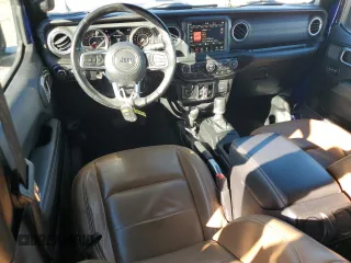 2020 Jeep Wrangler Unlimited Sahara Altitude with VIN 1C4HJXEG1LW233952, listed as a Copart auction lot 80713354 with 46,146 mi miles and Salvage title. Bid and sale history available at DreamBid. Image 8.