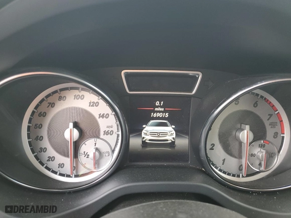 2015 Mercedes-Benz GLA-Class GLA 250 with VIN WDCTG4GB7FJ075296, listed as a Copart auction lot 43668135 with 169,015 mi miles and Clean Title. Bid and sale history available at carsss.com. Image 9.