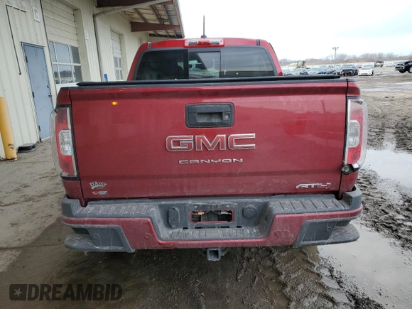 2022 GMC Canyon 4WD AT4 w/Cloth with VIN 1GTG6FEN3N1102799, listed as a Copart auction lot 46765155 with 0 mi miles and Salvage Title. Bid and sale history available at carsss.com. Image 6.